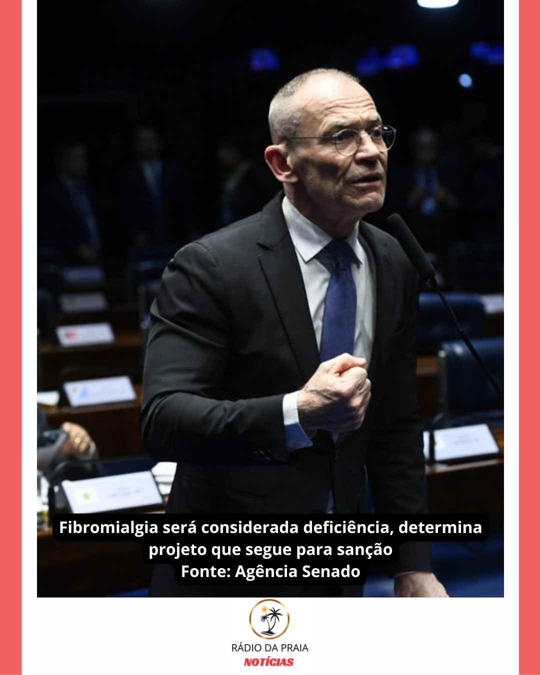 Fibromialgia será considerada deficiência, determina projeto que segue para sanção  Fonte: Agência Senado