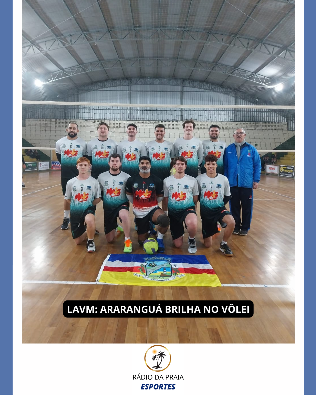 ​LAVM: ARARANGUÁ BRILHA NO VÔLEI