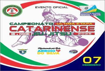 Final do Campeonato Catarinense de Jiu-Jitsu 2025 - Balneário Arroio do Silva/SC